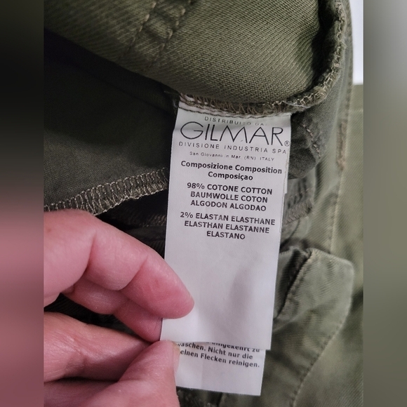 Iceberg Women's Low-rise Ankle Zip Biker Jeans 26 in Green - Picture 4 of 15